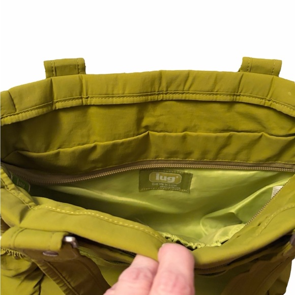 Lug Promenade Full Tote-Green - Picture 7 of 13
